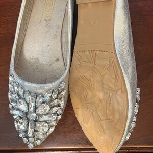 Lily Vanity Crystal Sequined Flats
